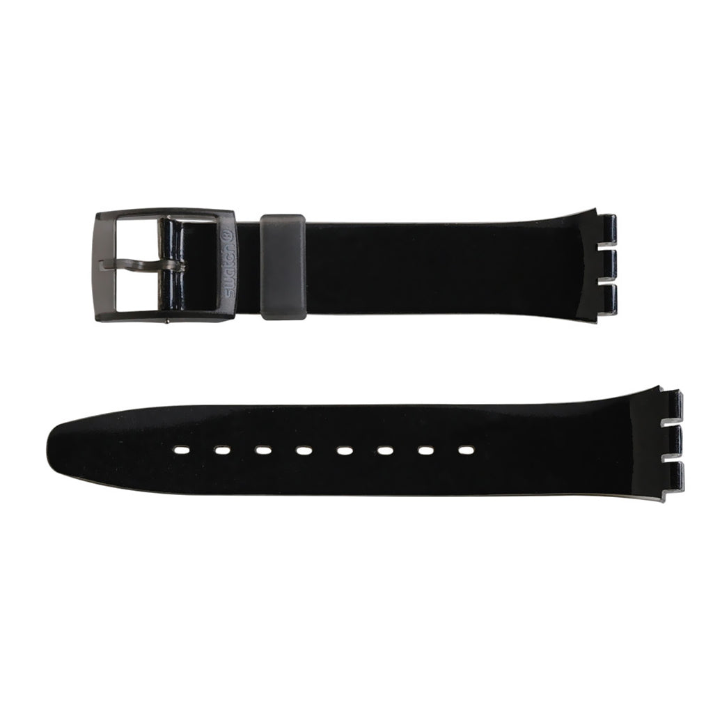 Swatch Ersatzband Black Jet AGK406