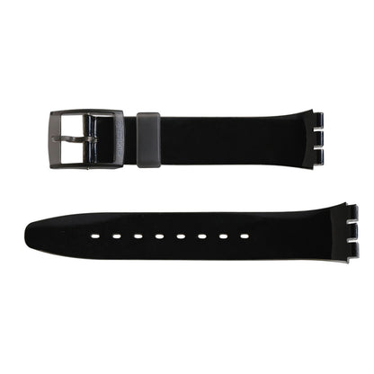 Swatch Ersatzband Black Jet AGK406