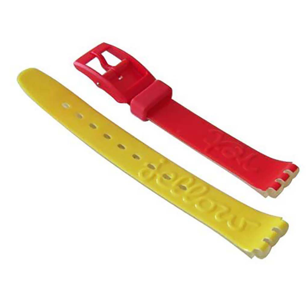 Original Ersatzband der Swatch Originals Lady EGGS AND TOMATO ALN127