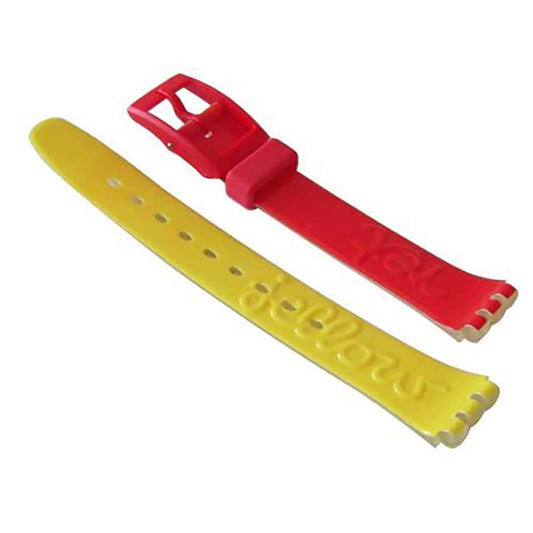 Original Ersatzband der Swatch Originals Lady EGGS AND TOMATO ALN127