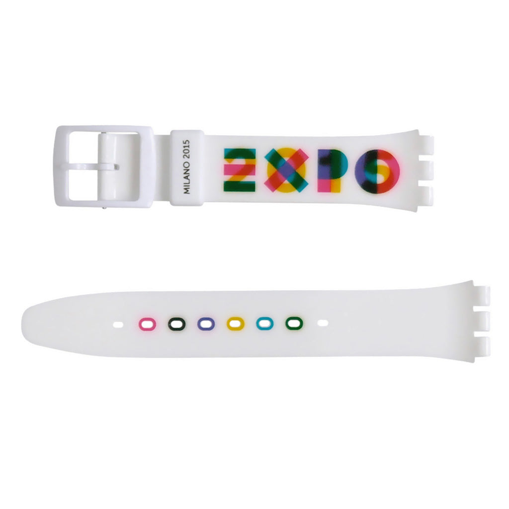 Swatch Ersatzband Expo Bianco GW151N
