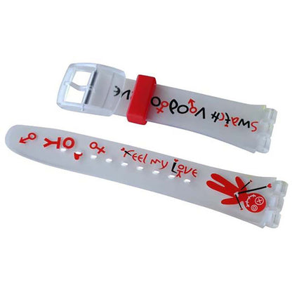 Swatch Ersatzband FEEL MY LOVE ASUJK121