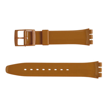 Swatch Ersatzband Flaky Brown AGC109