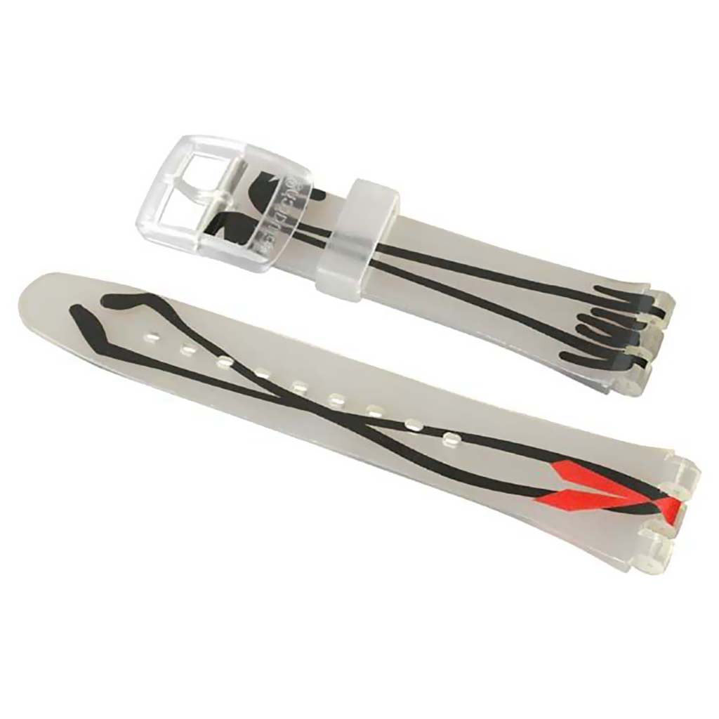 Swatch Ersatzband FUNCKY RED TIE ASUJK110