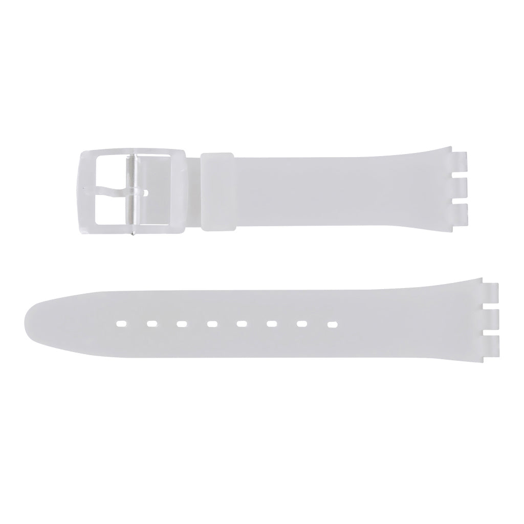 Swatch Ersatzband Gent Transparent Plastic AG0021