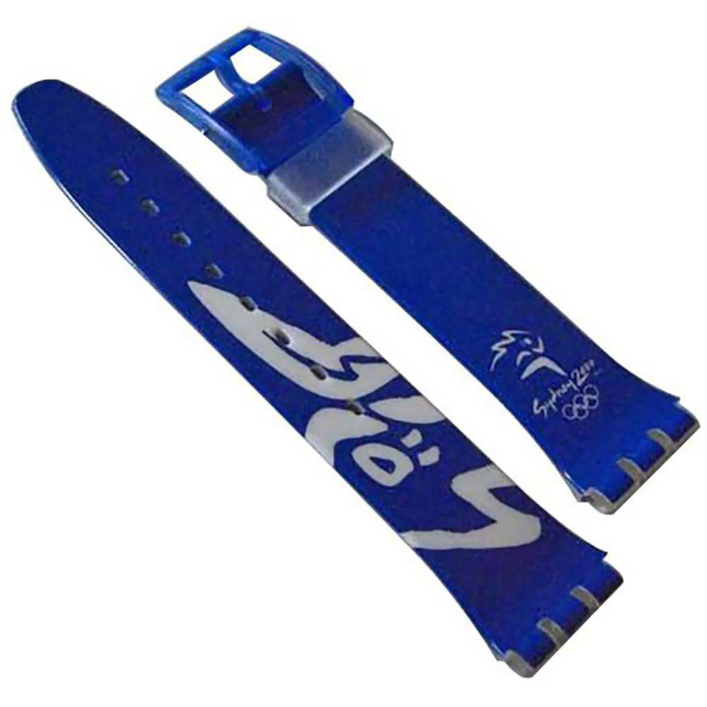 Swatch Ersatzband GLORIOUS BLUE AGN182