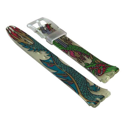 Swatch Ersatzband GREEN DRAGON AGG135