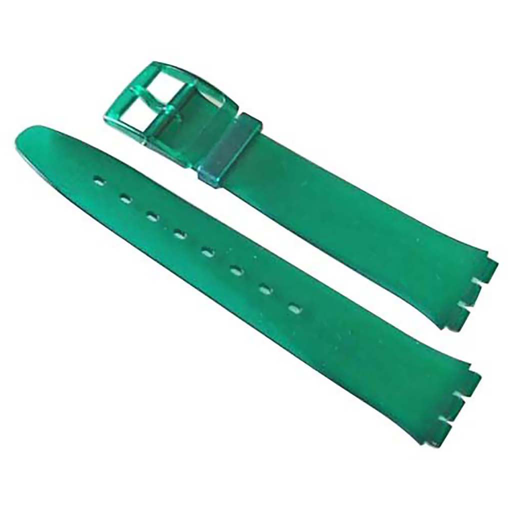 Swatch Ersatzband GREEN JELLY SKIN ASFG100