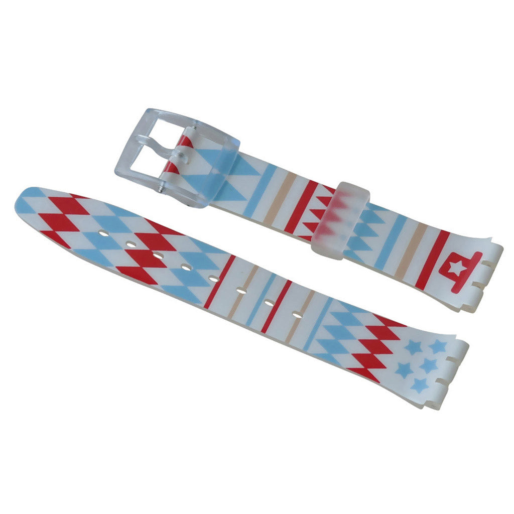 Original Ersatzband der Swatch Gent HAIRY FRIEND AGN226