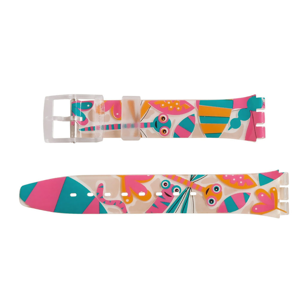 Swatch Gent Ersatzband HAPPY INSECTS AGW144