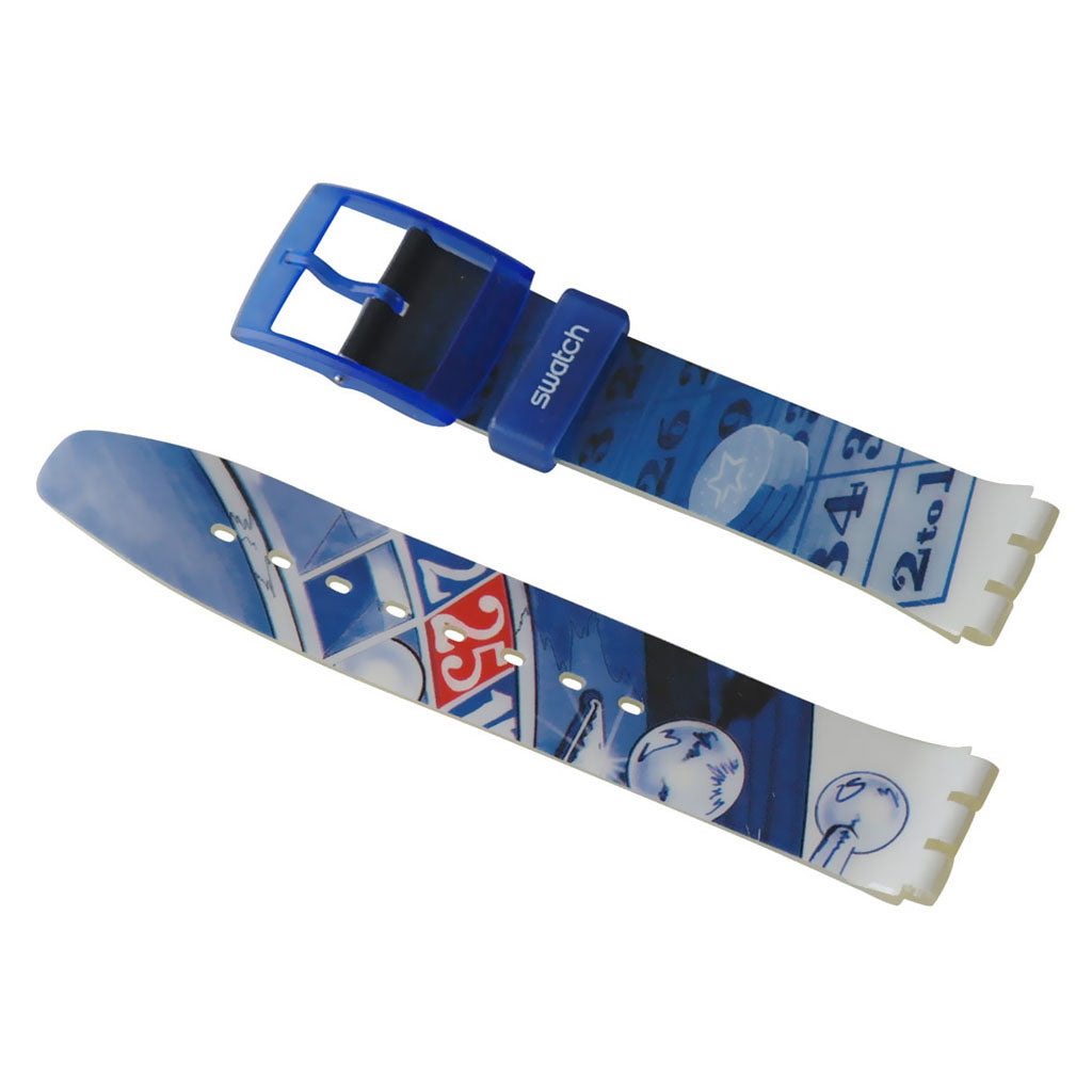Swatch Ersatzband JUGGLER - CASINO NL AGK307C
