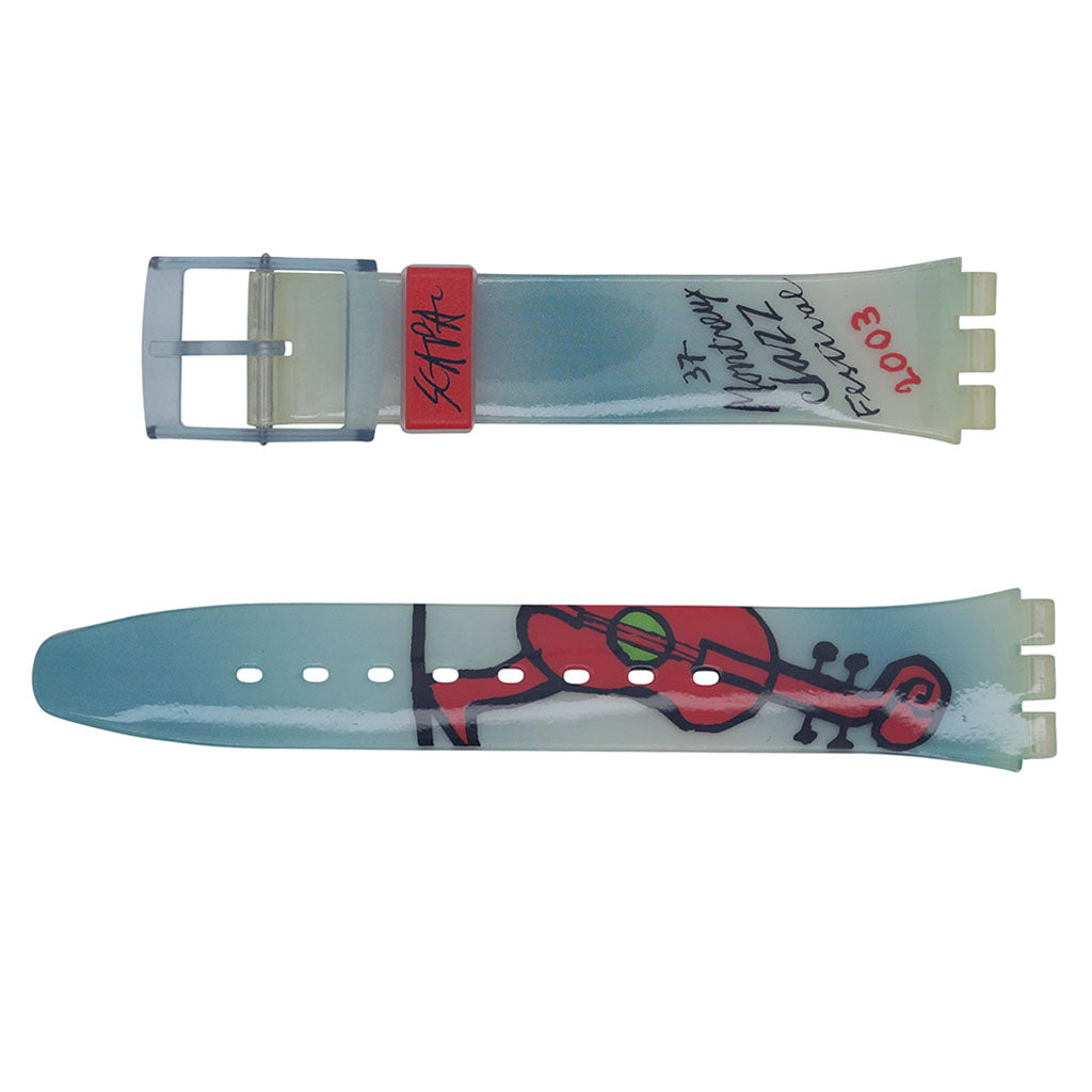 Original Swatch Ersatzband Montreux Jazz 2003 AGN212