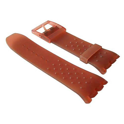 Swatch Ersatzband ORANGE BRAILLE ASUAO100