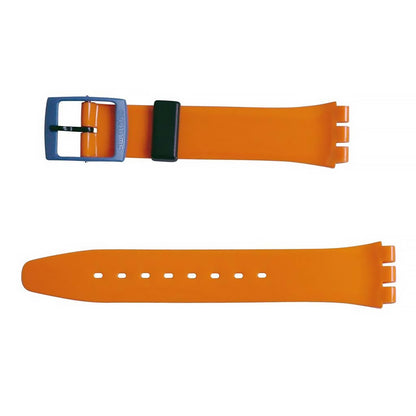 Swatch Ersatzband Orange'n Petrol AGB268