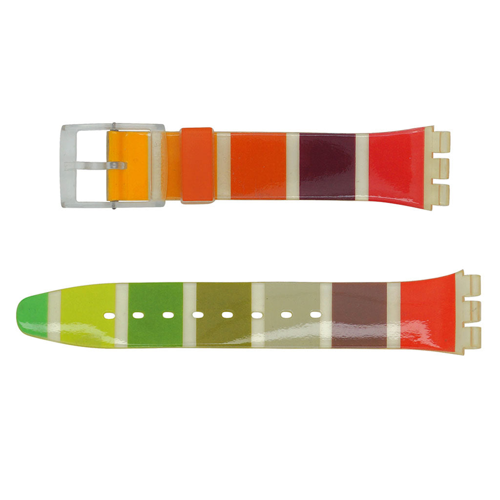 Swatch Ersatzband Red Painted Time AGK377