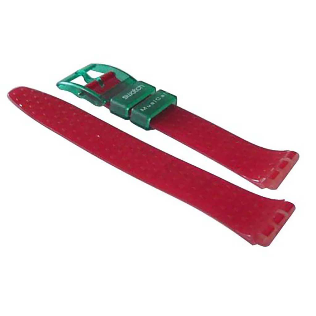 Swatch Ersatzband RED RYTHM ASLR102