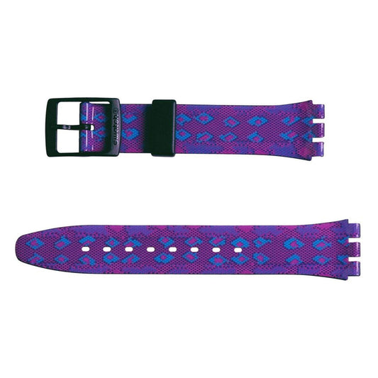 Swatch Ersatzband Snaky Purple AGB256
