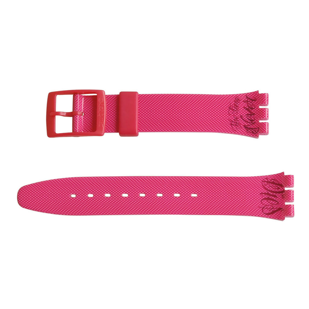 Swatch Ersatzband TIME NEVER DIES PINK AGP138