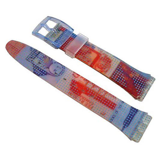Swatch Ersatzband TRAVEL DIARY AGN195