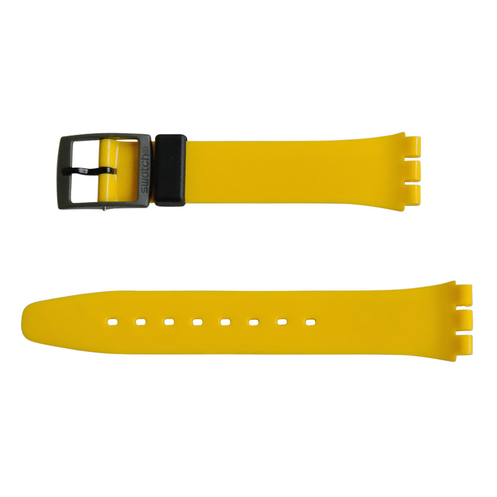 Swatch Ersatzband Yellow'n Brown AGB270