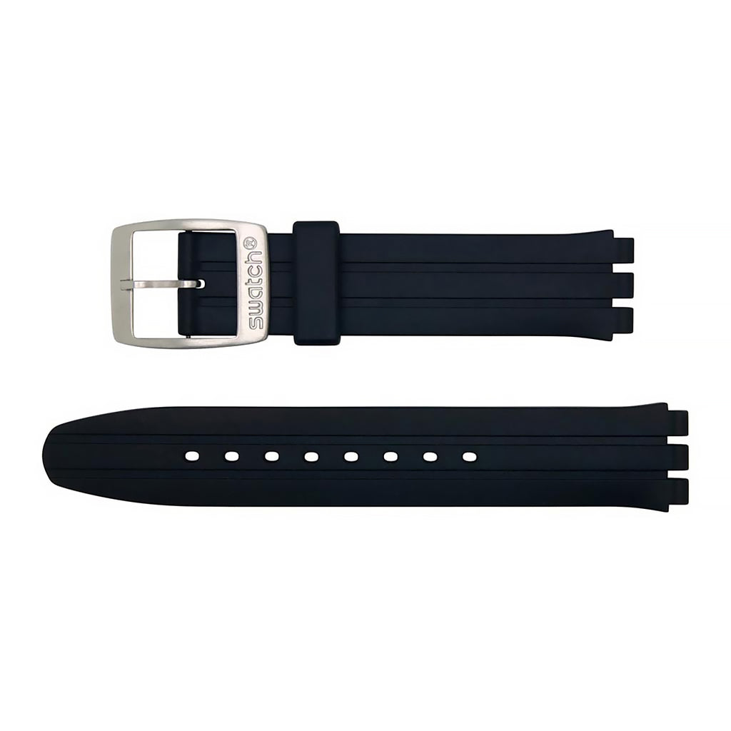 Swatch Ersatzband Irony Big Shiny Black AYGS132