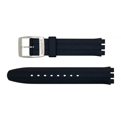 Swatch Ersatzband Irony Big Shiny Black AYGS132