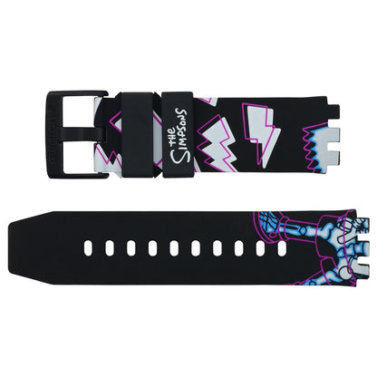 Original Ersatzband der Swatch Big Bold AYE CARUMBOO ASB01Z105