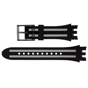 Original Ersatzband der Swatch Scubaqua BLACK SEA NETTLE ASSCU09B100