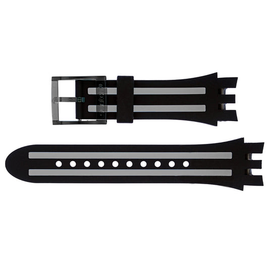 Original Ersatzband der Swatch Scubaqua BLACK SEA NETTLE ASSCU09B100