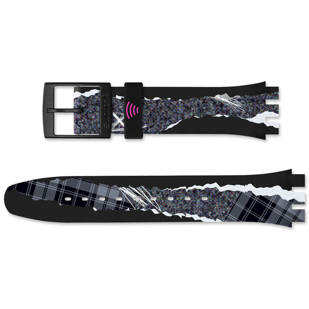 Swatch Ersatzband New Gent BLANK CHECK ASO32B122