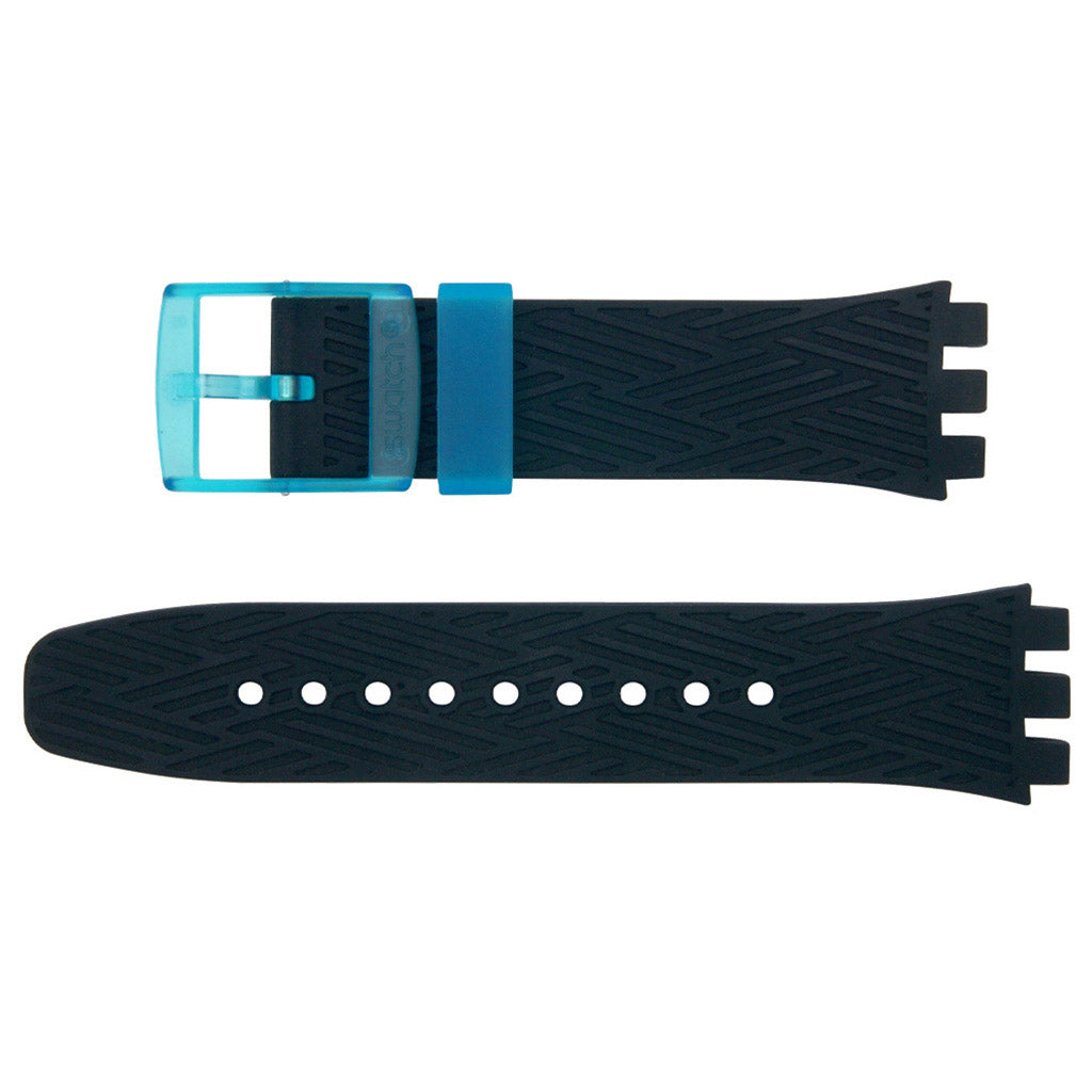 Swatch Ersatzband Chrono Plastic Blue Tire ASUSS402