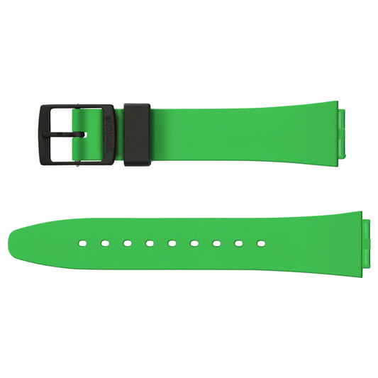 Original Ersatzband der Swatch Gent Square BREAKS OFF ASO34Z102