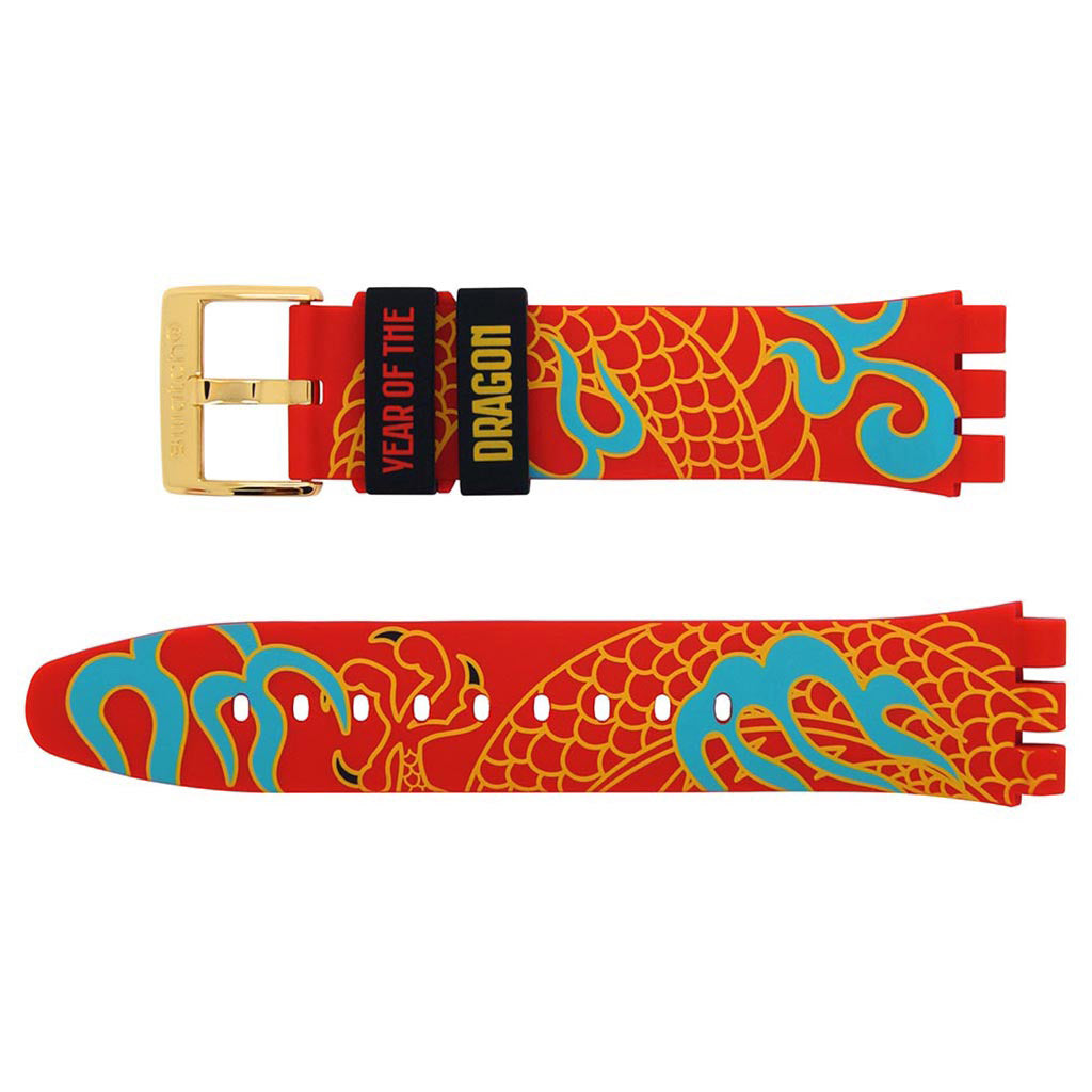 Swatch Ersatzband Irony New Chrono Dragon In Motion AYVZ100