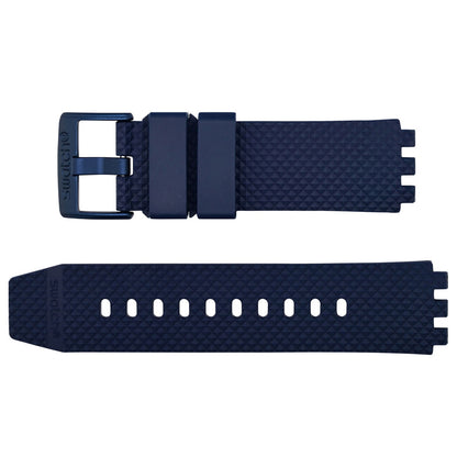 Original Ersatzband der Swatch Big Bold INDIGO GLOW ASB05N113