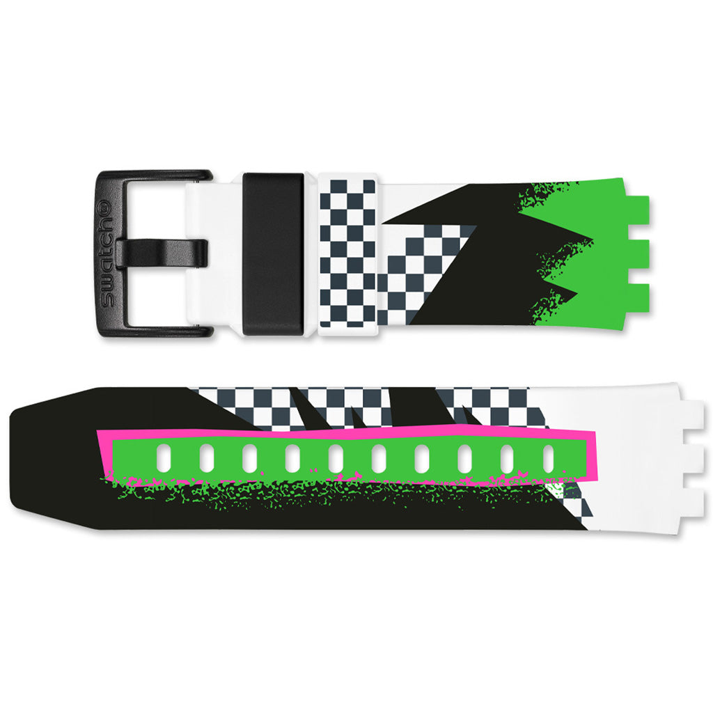 Original Swatch Ersatzband Big Bold LASH OUT ASB03B701