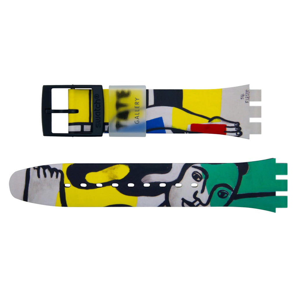 Swatch Ersatzband New Gent LEGER'S TWO WOMEN HOLDING FLOWERS ASUOZ363