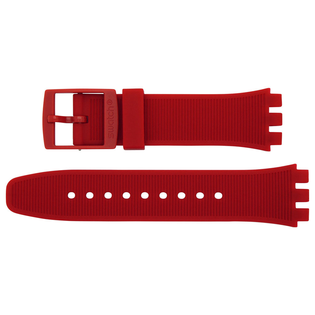 Original Ersatzband der Swatch Chrono Plastic PRIMARILY RED ASUSR407