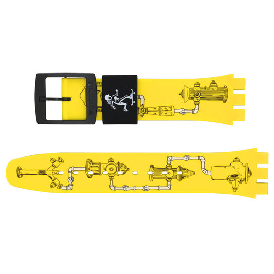 Swatch Ersatzband New Gent Time with Andy Anderson ASO29J101