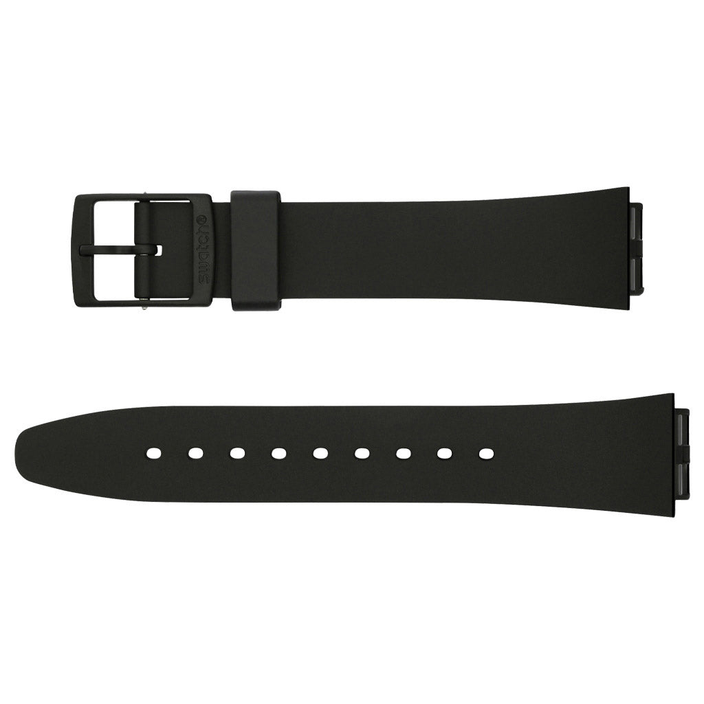 Original Ersatzband Swatch Gent Square WHAT IF�BLACK? ASO34B700