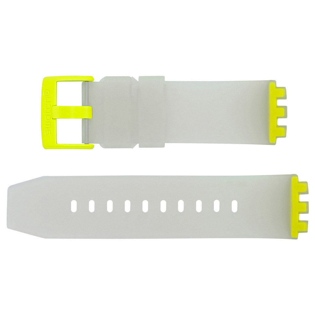 Original Ersatzband der Swatch Big Bold YELLOWINJELLY ASO27E103