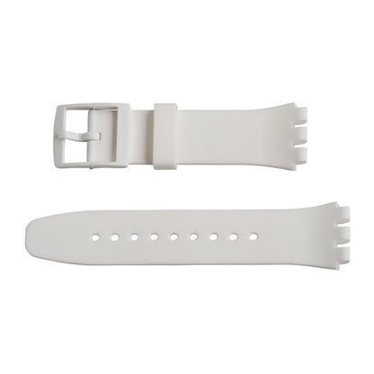 Swatch Ersatzband BASIC WHITE ASUSW400