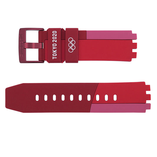 Swatch Ersatzband BB Kurenai Red ASO27Z101