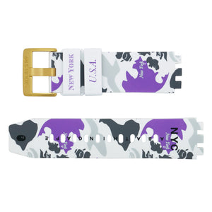Swatch Ersatzband Big Bold Bape NYC Edition ASO27Z702
