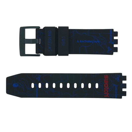 Swatch Ersatzband Big Bold Bape Swiss Edition ASO27Z704