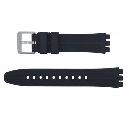Swatch Ersatzband Black Grid AYWS444