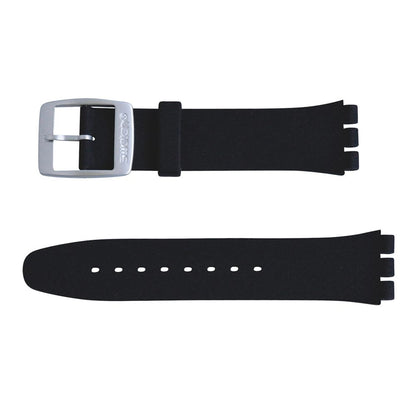 Swatch Ersatzband Black Rubber ASVDK0001