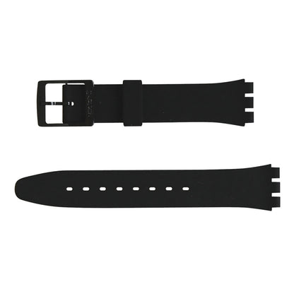 Swatch Ersatzband Black Suit Soft AGB247T