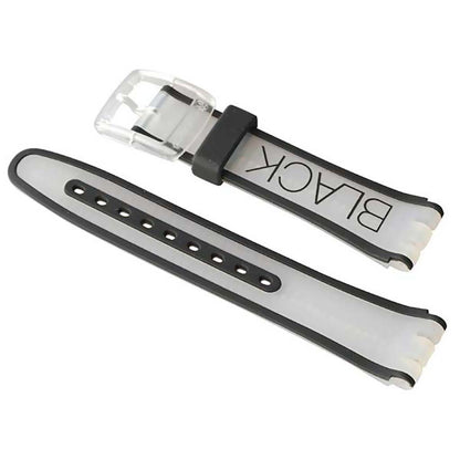 Swatch Ersatzband BLACK VIBRATION ASUJK105