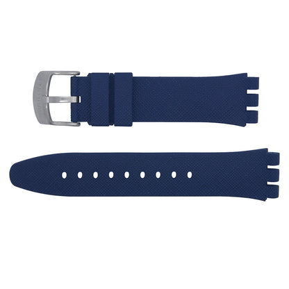 Swatch Ersatzband Blau Me On AYVS435