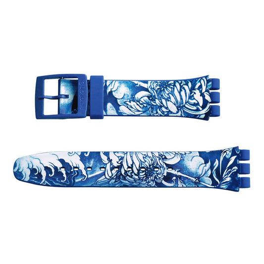 Swatch Ersatzband Blue Graft ASUOZ154
